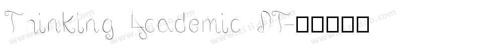 Thinking Academic DT字体转换